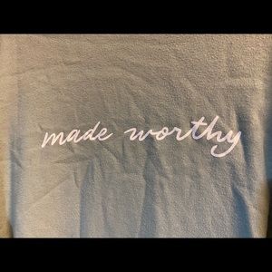 Elevated Faith “Made Worthy” sweater